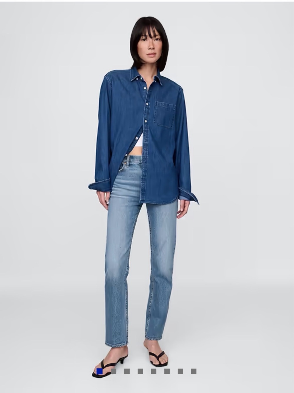 GAP 90s Straight High Rise Jeans